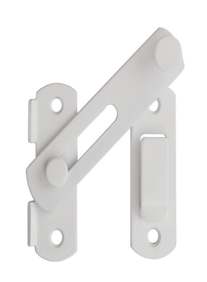 Alise SUS304 Stainless Steel Gate Latches Pet Door Latch Bolt Lock Heavy Duty Flip Latch 2.5mm-Thick,MS9500-W White Finish - Image 1