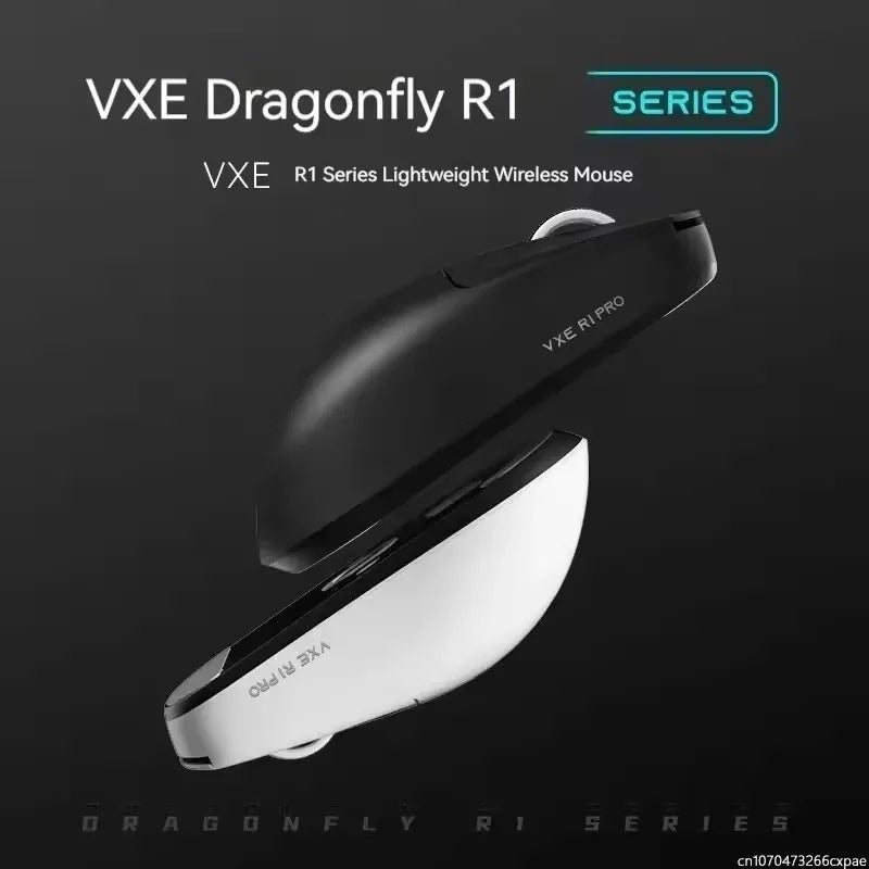 اي تي كي ماوس ATK VXE Dragonfly R1 Tri-Mode Bluetooth Gaming Mouse, PAW3395, Lightweight, Ergonomic, Long Battery Life - Image 3