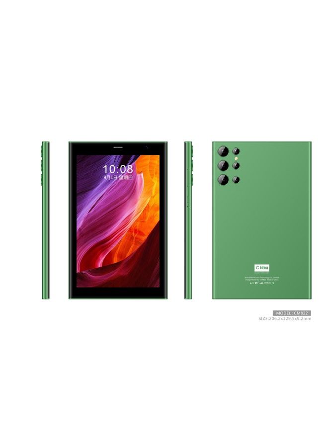 C idea CM822 8-Inch Smart Kids Tablet Single SIM 8GB RAM 256GB 5G Green - International Version - Image 2