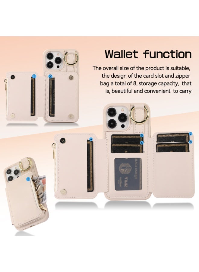 Suitable for iPhone 16ProMax/16Pro mobile phone protective case lanyard multi-card mobile phone holster - Image 2
