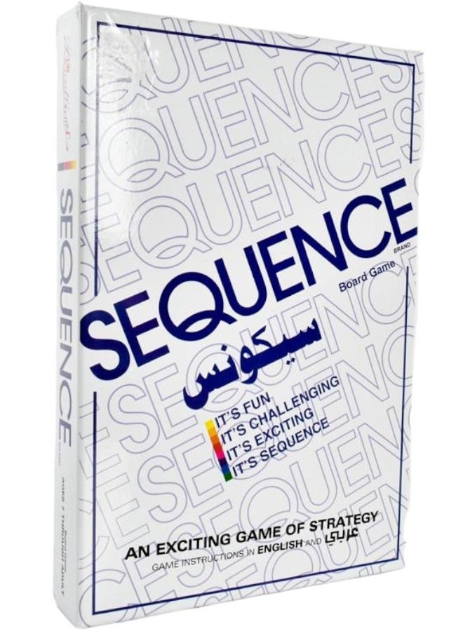 Toy Box Family Game Sequence Strategy Foldable Board Card Game Suitable For 2-12 Players
