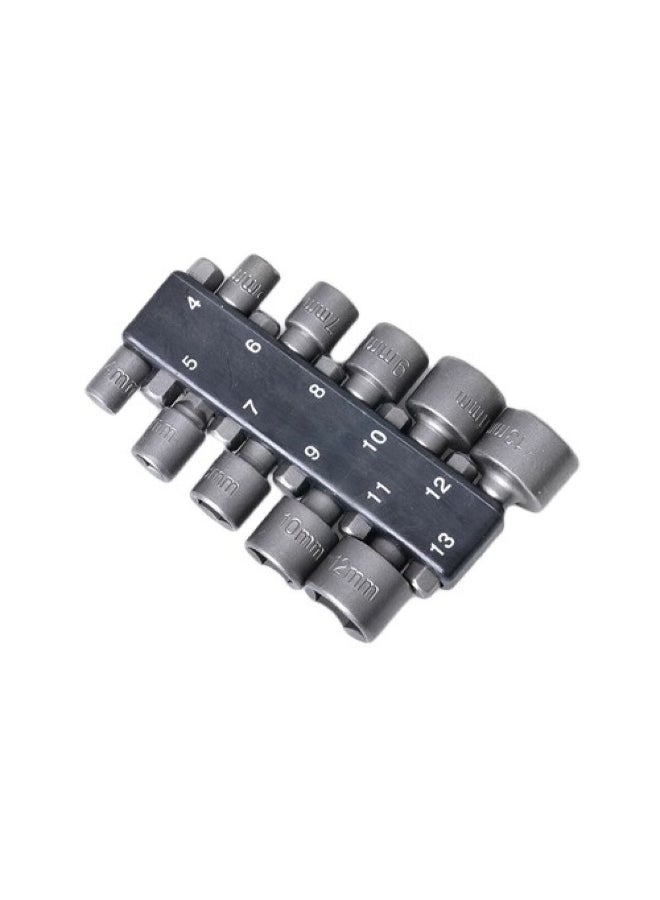 OnSite 10-Piece Mill Socket Head Metric Measurement Nutdriver Set Silver 12.2 x 17 x 12.2 cm 746010 - Image 1