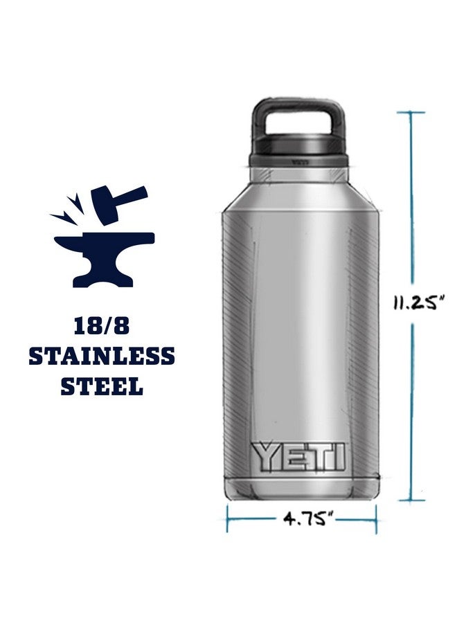 YETI YETI Rambler 64 oz Bottle, Vacuum Insulated, Leakproof, Stainless Steel with Chug Cap, Nordic Purple  - Image 4