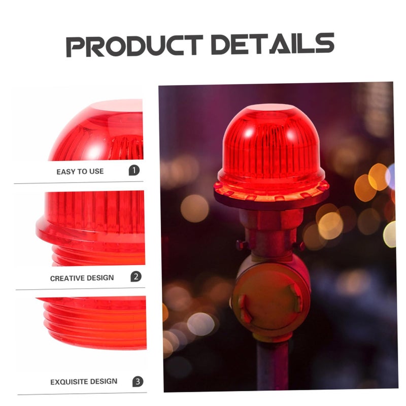 Replacement Warning Lamp Shell Cover Red for Gas Detection Safety - Image 5