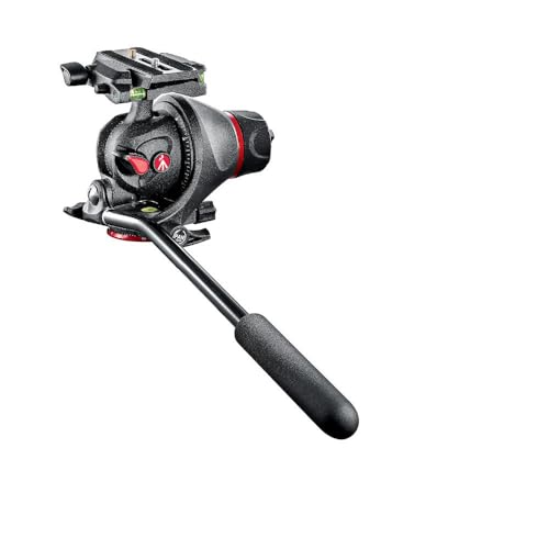 Manfrotto MH055M8-Q5 Photo-Movie Tripod Head with Q5 QR Plate - Image 1
