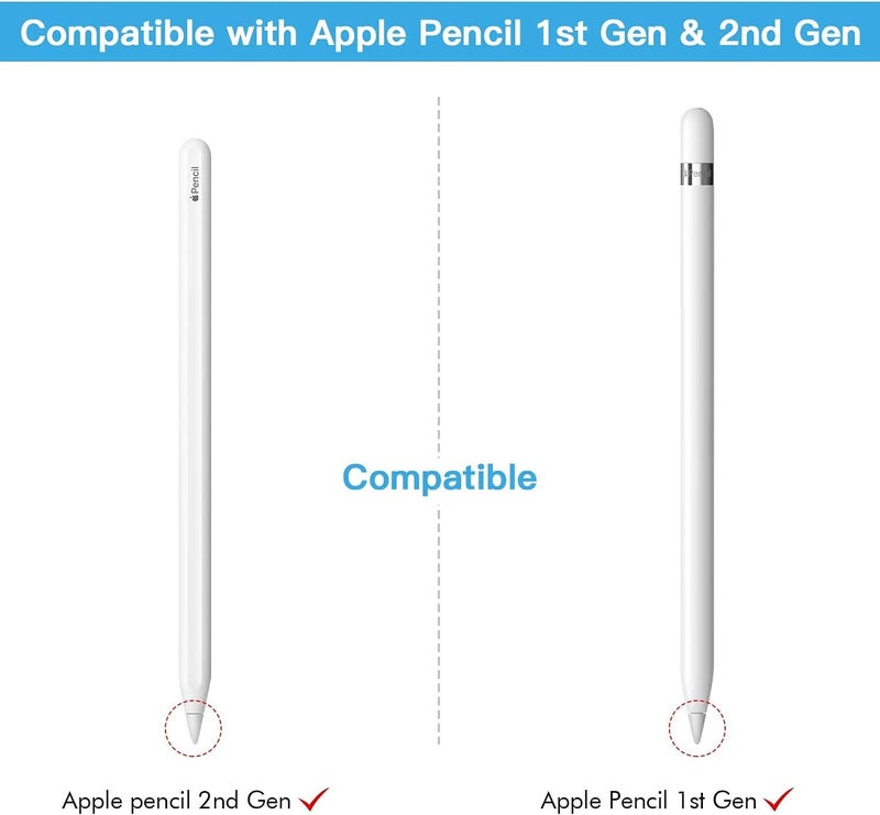 KASTWAVE Replacement Tips for Apple Pencil, High Sensitivity for Apple Pencil pencil Nibs Compatible for Apple Pencil 1st & 2nd (4 Pack) - Image 2