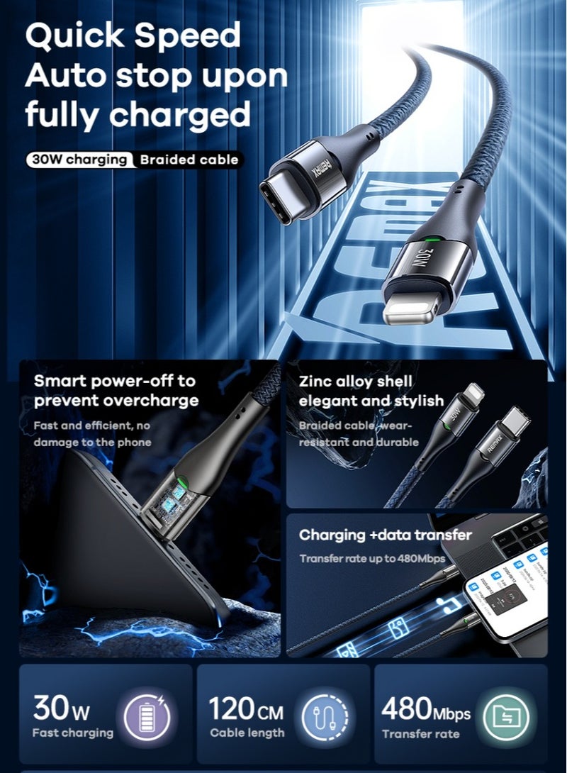 ريماكس كابل شحن ذكي فائق السرعة مع ميزات أمان متقدمة للطرز - Image 2