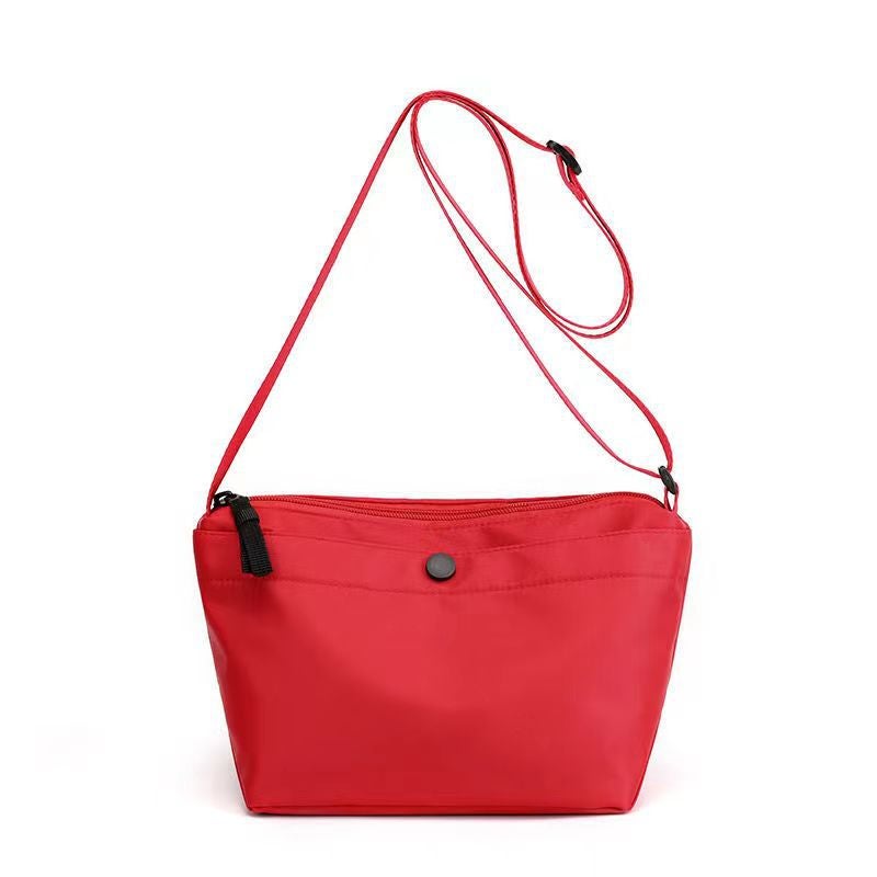 Summer Oxford Cloth Lightweight Womens Satchel Red