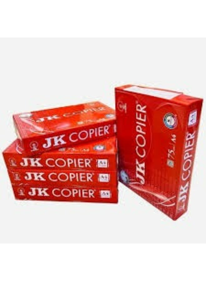 JK Copier A4 80 GSM Photocopy Paper 1 Ream - Image 1