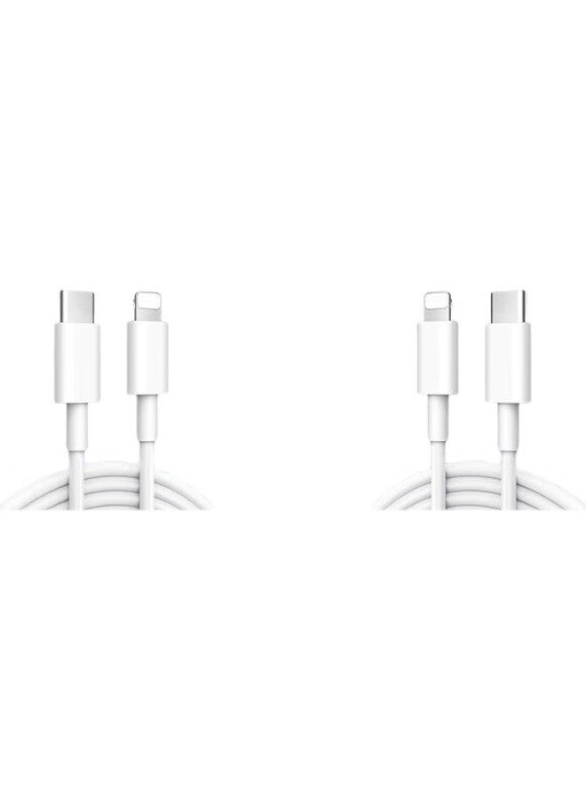 Oksj Fast Charging Cable For Apple, Compatible With Iphone 14/13/12 Pro/Pro Max/Plus, Pd 20W Type-C To Lightning, 2 Meters Long - Image 3