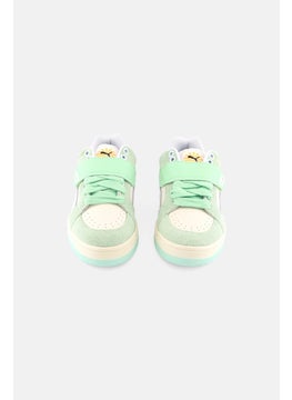 PUMA Kid Boy Slipstream Lace up Outdoor Shoes, GreenWhite  - Image 4