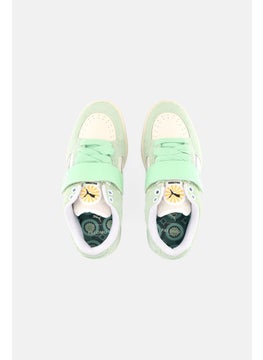 PUMA Kid Boy Slipstream Lace up Outdoor Shoes, GreenWhite  - Image 2