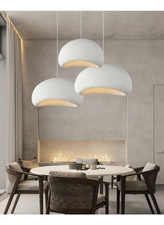 SP Nordic Minimalist Oval Pendant Light White Color  - Image 3