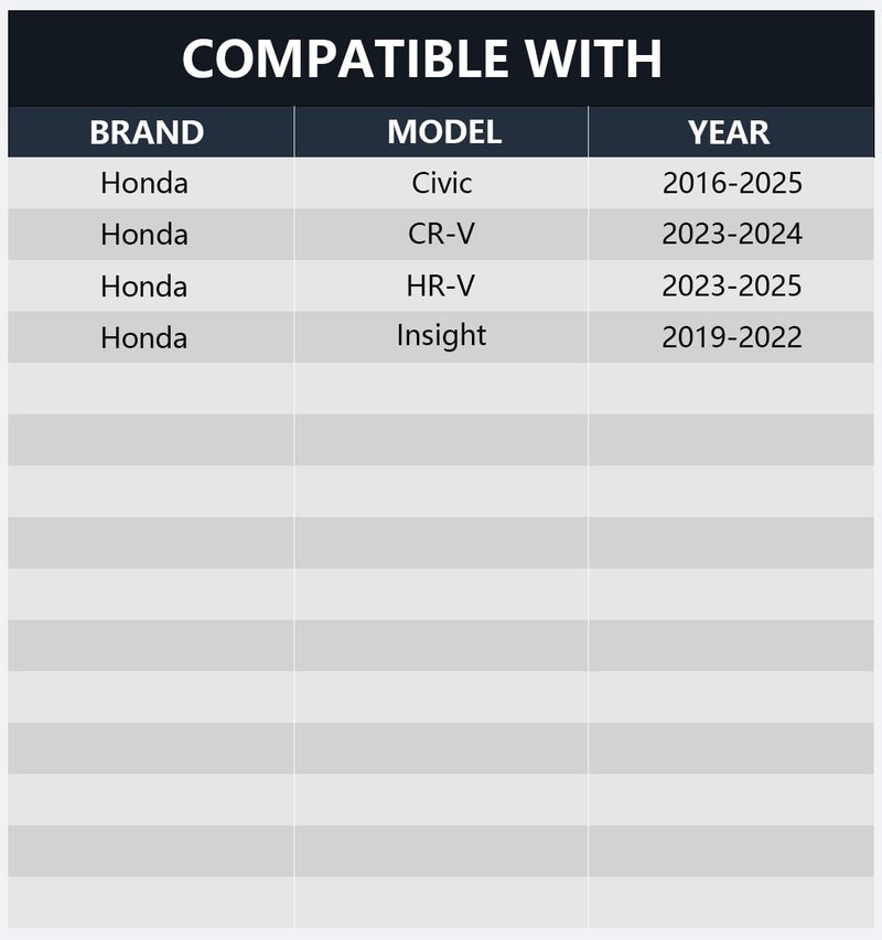 NEOGET بوق سيارة NEOGET مع محول موصل من 1 إلى 2، متوافق مع هوندا سيفيك 2016-، CR-V 2017-، HR-V 2023-، إنسايت 2019-، محول تقسيم البوق مناسب لطقم الترقية من نغمة واحدة إلى نغمتين - Image 2