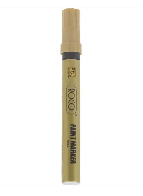 Chisel Tip Paint Marker Gold