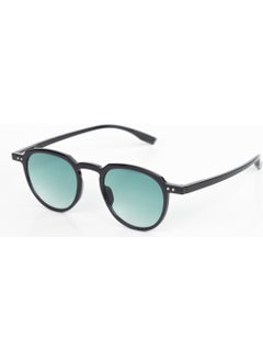 Focus On Wilson Black Green Unisex Sunglasses  - Image 1