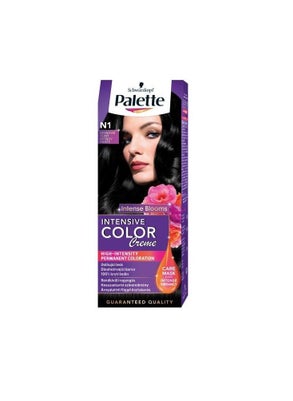 Palette Palette Intensive Color Creme N1 Intense Black Permanent Hair Color 