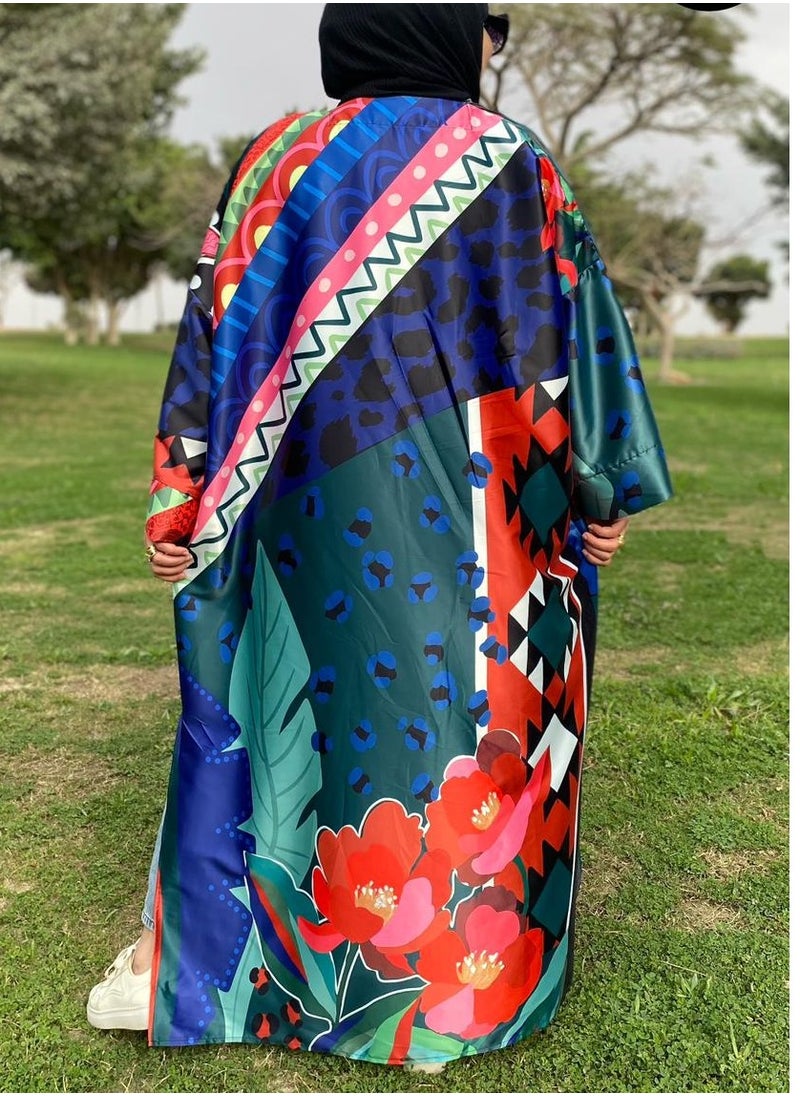 Setr - Long Colorful Cardigan** - Image 1