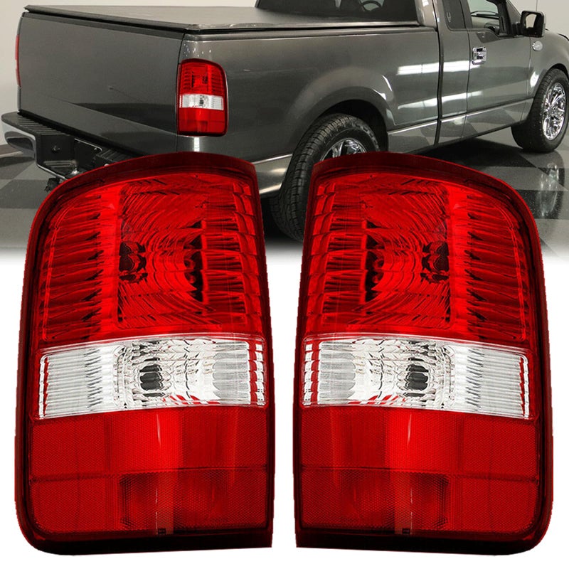 حافظة ضوء الذيل متوافقة مع 2004-2008 فورد F150 F150 جانب السائق والراكب لمصابيح الفرامل الخلفية