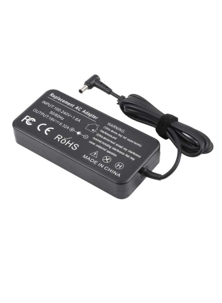 Terabyte 120W 19V 6.32A Laptop Notebook Power Adapter For ASUS 6.0 x 3.7, Plug:EU Plug - Image 3