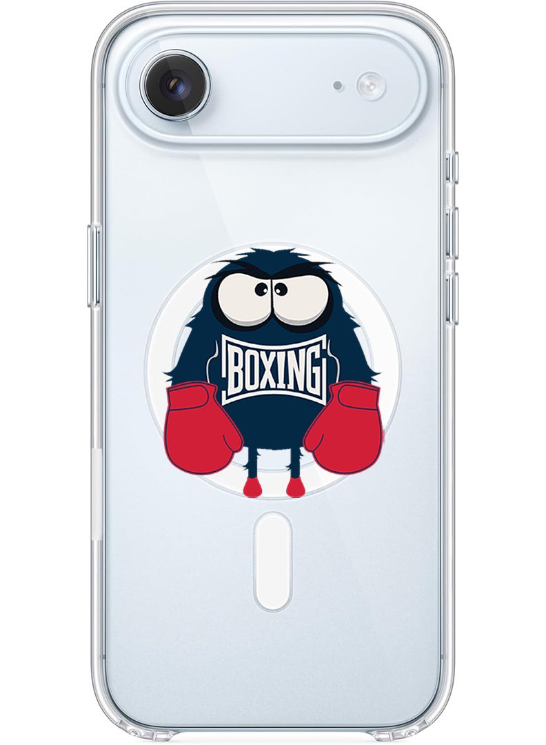 Theodor Magnetic Case for Apple iPhone 17 Air Compatible with MagSafe Wireless Charging, Shockproof Phone Bumper Cover - Boxing - Image 1