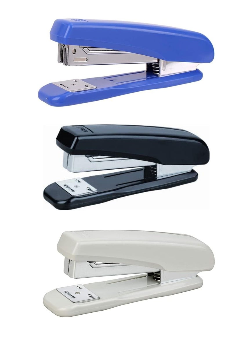 Deli 0306 Stapler with 25 sheet capacity for 26/6 & 24/6 Staple pins, Pack of 2 (color may vary) - Image 2