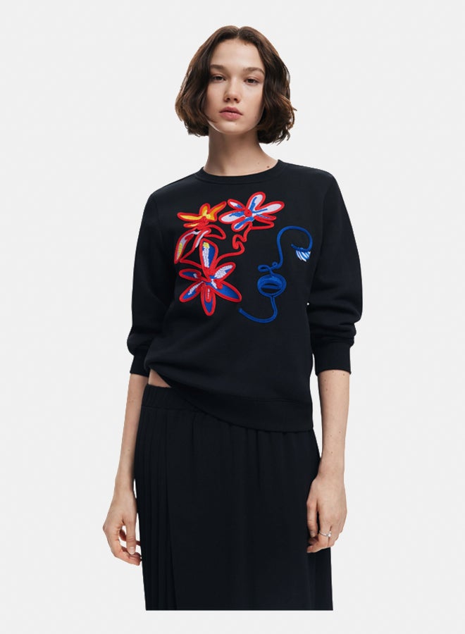 DESIGUAL Arty Print Sweatshirt  - Image 1