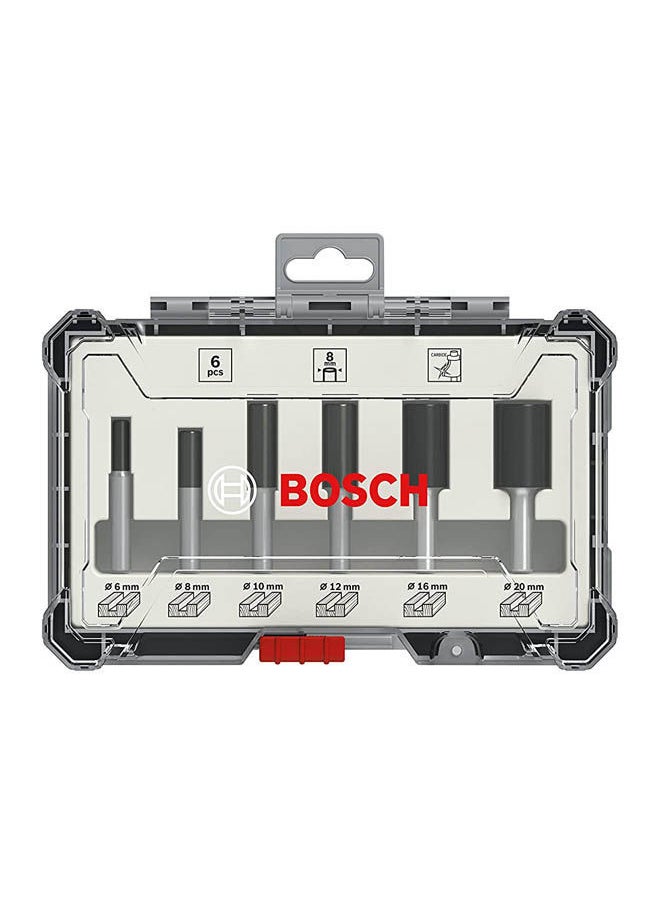 BOSCH 6 Pcs Router Bit Set  - Image 1