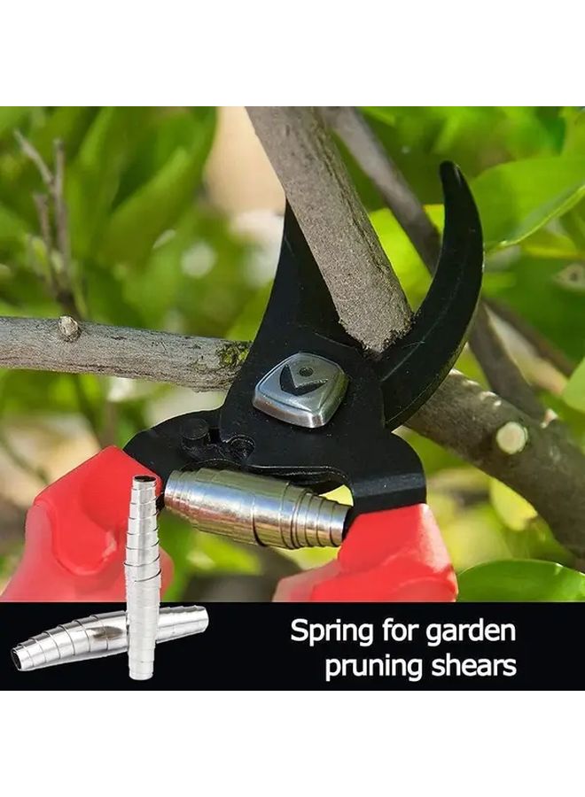 6pcs Pruning Shears Replacement Springs Stainless Steel Garden Tool Kit - Image 3