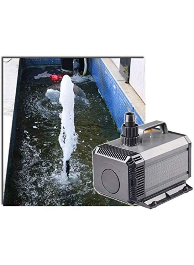 سان سان مضخة غاطسة HQB 5000/5500 لتر/ساعة، 150 واط، ارتفاع ضخ المياه 5 أمتار، مضخة تصريف لأحواض السمك والبرك ونافورات الحدائق ومضخات غاطسة لأحواض السمك - Image 3
