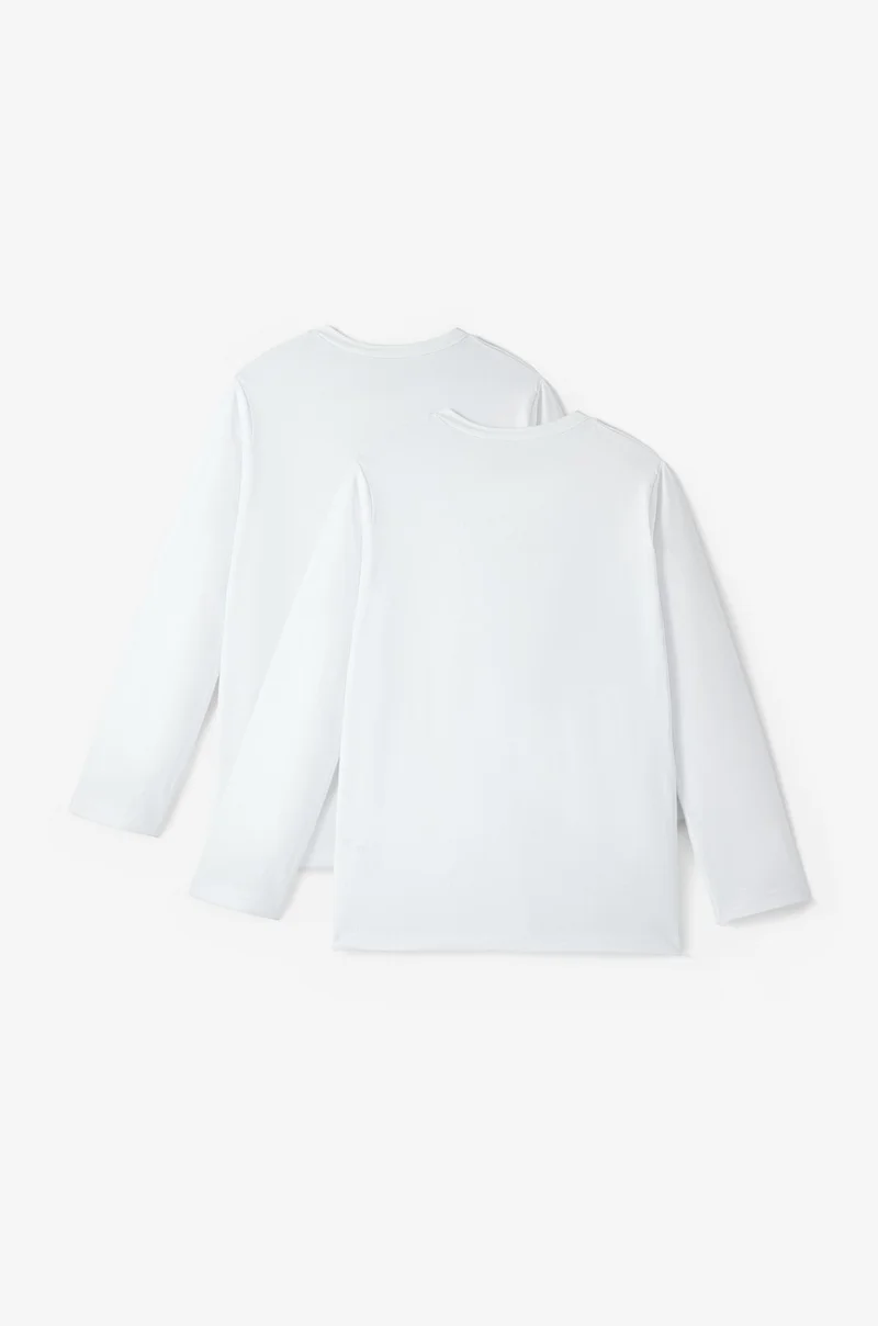 جون Kids Packaged Long Sleeve 2-Pack Plain T-Shirt
