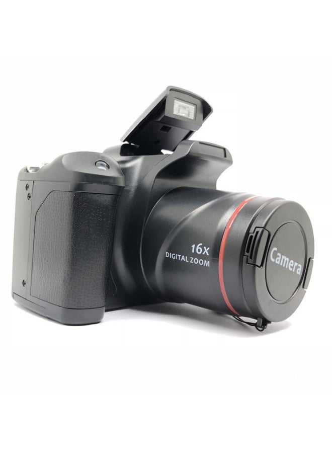 Domestic Neutral Digital Camera 1600 Million Pixels High Definition Dv Photography Camera Home Use Small Slr Xh05-Body Color:Black