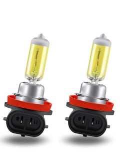 Excefore LED Headlight Bulbs, Fog Light Lamp, 55W Halogen Headlight Bulbs 3000K Super Bright, 360 Degree Adjustable, Non-polarity Plug & Play, Pack of 2  - Image 1