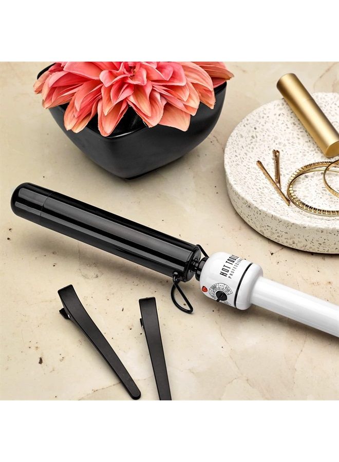 Hot Tools Pro Artist Nano Ceramic Curling Wand | For Smooth, Shiny Hair (1-1/4 in) - Image 3