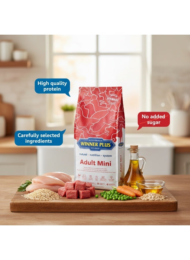 Winner Plus Super Premium Adult Mini | Premium Nutrition | All Small Dogs Breeds 3 Kg - Image 3