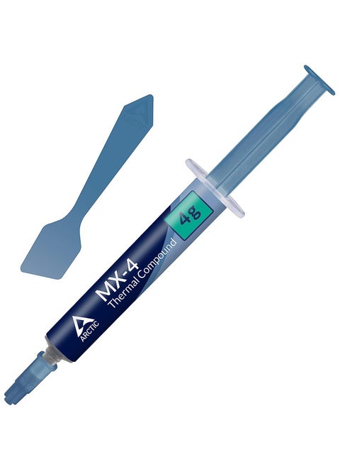 ARCTIC MX-4 (4 g) - Premium Performance Thermal Paste for all processors (CPU, GPU - PC, PS4, XBOX), very high thermal conductivity, long durability, safe application, non-conductive, non-capacitive