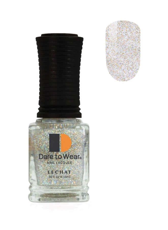 Lechat Long Lasting Nail Polish Color Glitter Polish With Flecks Of Silver Holo By Lechat Nail Lacquer Private Party Dw241