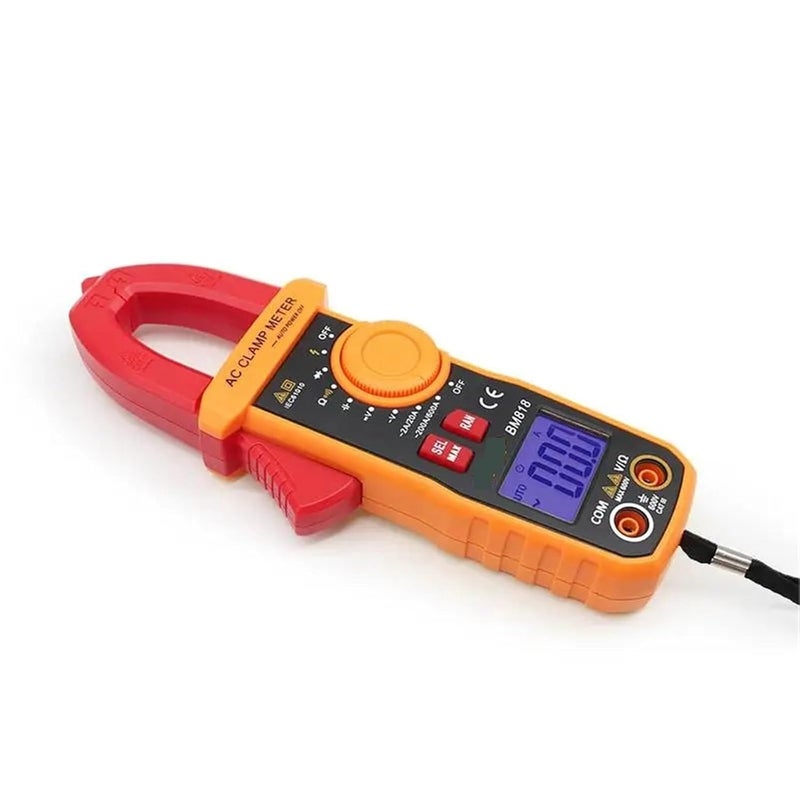 BM818 Digital clamp Meter BM819 Ture-RMS Ammeter ACV/DCV ACA 600V/600A Auto Range capacitance 2000uF/10000uF NCV Backlight(BM819(T-RMS)) - Image 4