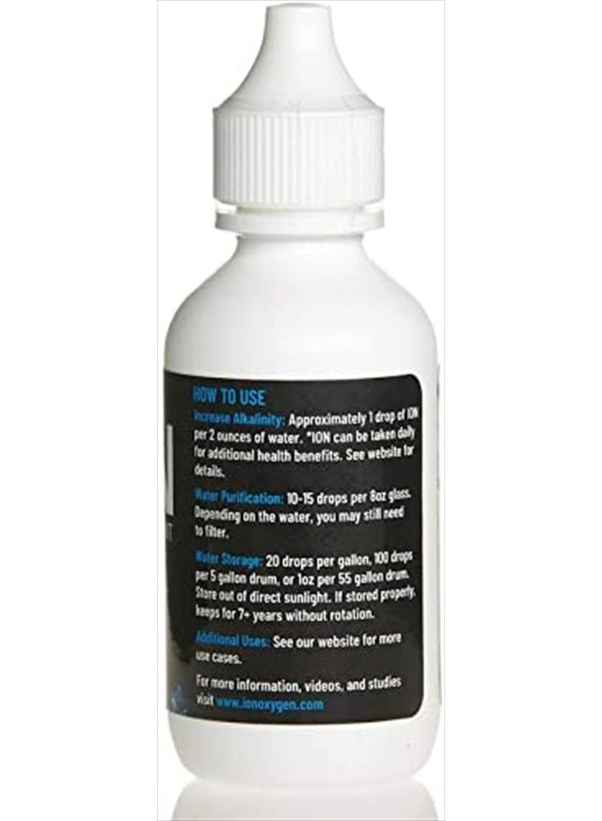 ION Alkaline Water Drops PH Booster & Water Treatment Drops - Image 2