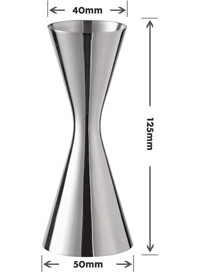 Stainless Steel Double Jigger Spirit Measuring Cup 30ml/60ml Mirror Finish Gin Jigger for Bar Cocktail Shot Measure - Image 4