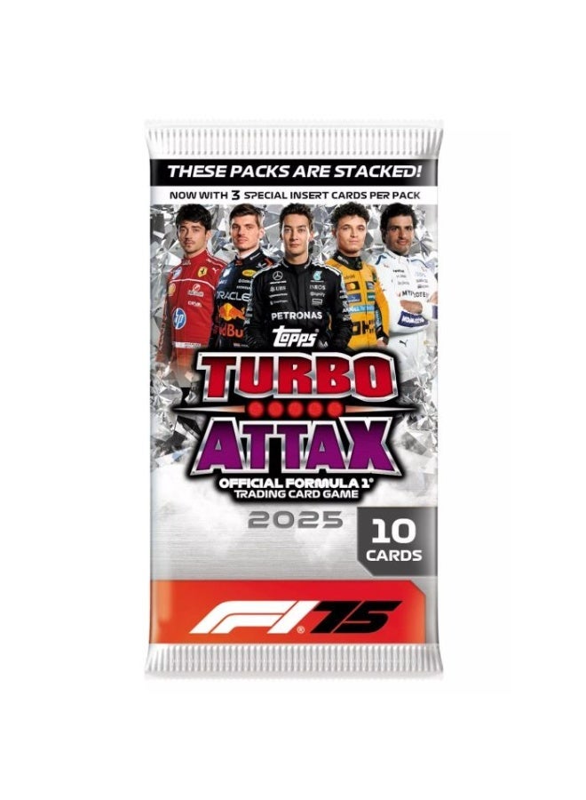 Topps Turbo Attax Formula 1 2025 ( Random1 Single pack) - Image 1