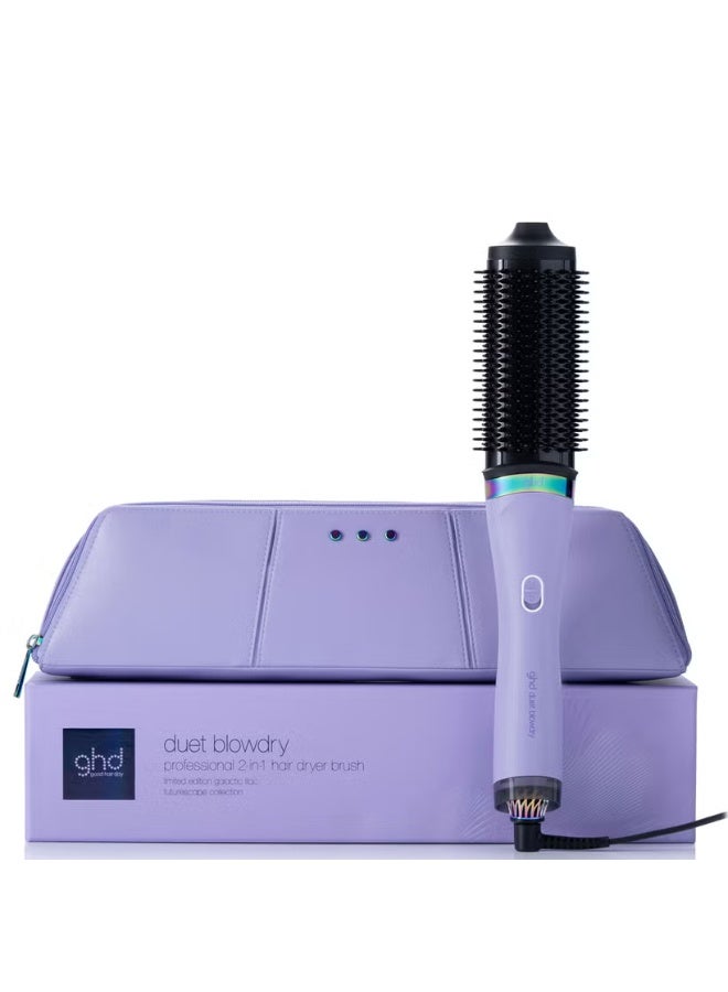 فرشاة مجفف الشعر Duet Blowdry من ghd إصدار محدود باللون الليلكي المجري - Image 1
