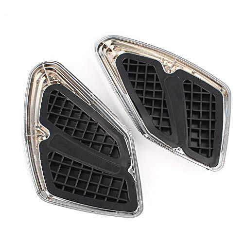 Cakievro Gold Wing GL1800 Motorcycle Tank Trim w/Knee Pads For Honda Goldwing GL 1800 F6B 2012 2013 2014 2015 2016 2017 Chrome - Image 2
