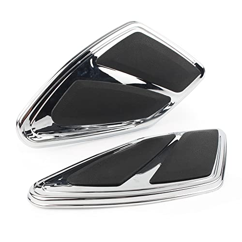 Cakievro Gold Wing GL1800 Motorcycle Tank Trim w/Knee Pads For Honda Goldwing GL 1800 F6B 2012 2013 2014 2015 2016 2017 Chrome - Image 5