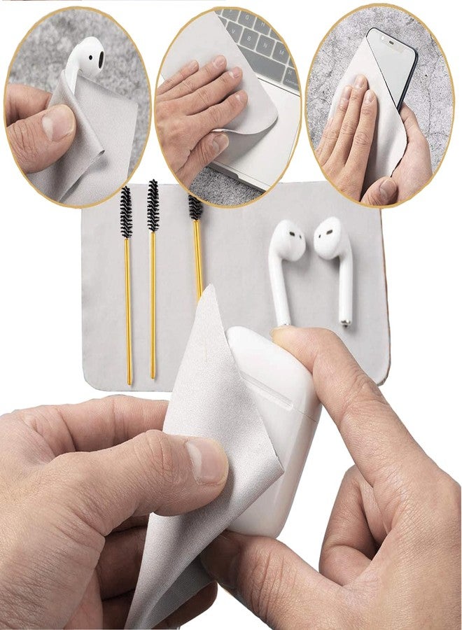 iLulala Hearing Aid Cleaning Kit, 12pcs Hearing Aid Cleaning Kit Hearing Aid Case Cleaner Kit with Wax Loop and Magnet Multi-Functional Earphone Earbuds Cleaner Kit with Velvet Bag. - Image 4