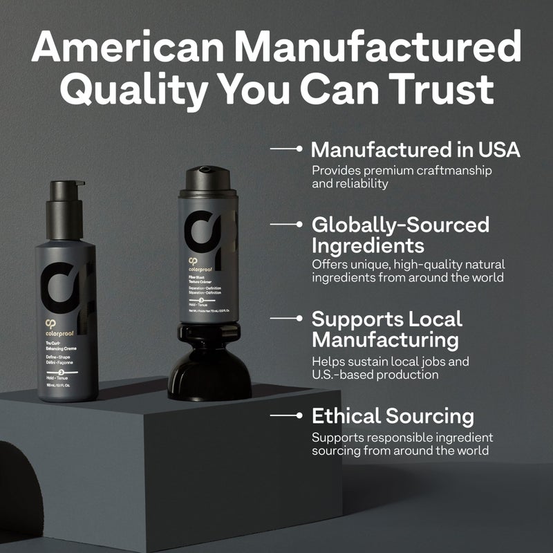 Colorproof Styling Putty 2 Fl. Oz. with Color and Heat Protection, Black Currant, Jasmine & Peach Scent, Firm Hold Hair Putty with Matte Finish - Image 4