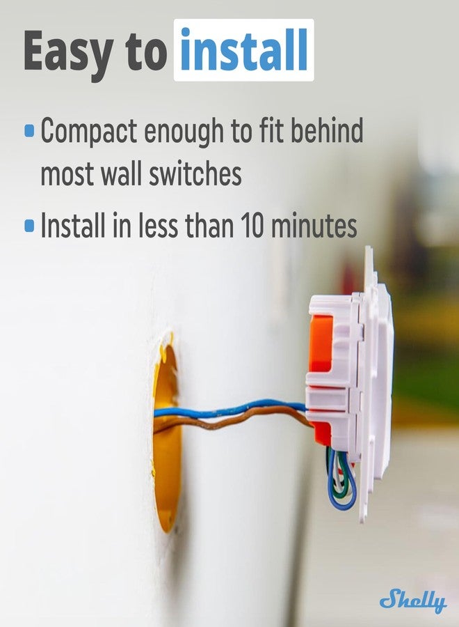 Shelly i4 Gen3 WiFi Smart Controller with 4 Digital Inputs Relay Home Automation Works with Alexa iOS Android App No Hub Required - Image 4
