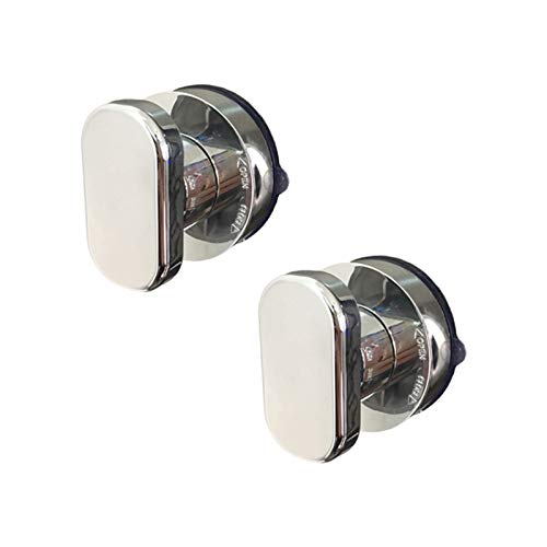 Skyscraper Self-Stick Instant Kitchen Cabinet Handle Pulls Refrigerator Door Fridge Handle Sliding Door Handle Sliding Glass Windows Extension Handle with Adhesive 2pcs/Set CD-457-255 (Small, Silver) - Image 1