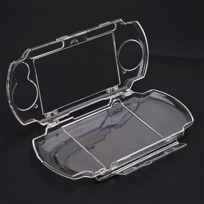 KlsyChry Transparent Hard Shell Case Cover Compatible with PSP 2000/3000, Replacement Protective PSP 2000 3000 Crystal Clear Housing Case - Image 2