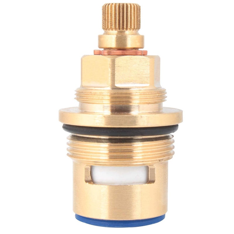 NEW WARE NEW WARE Ceramic Disk Fitting Brass FLT Type 28 x 15 Spindle Repairing Disc Inner Part Cartridge for Taps Pack of 4 - Image 3